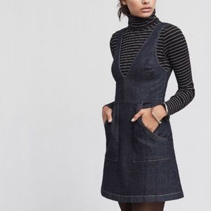 Denim Mini “Ridley” Dress by Reformation